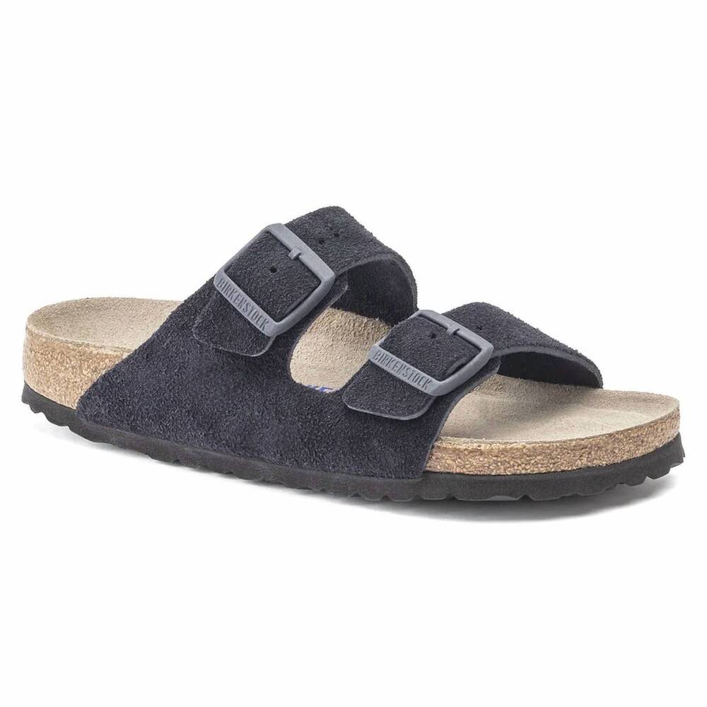 NEW BIRKENSTOCK women's arizona sandal in midnight